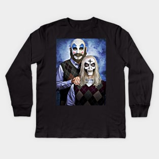 Captain Spaulding and Otis Kids Long Sleeve T-Shirt